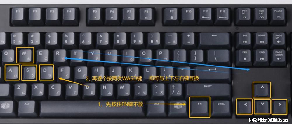 键盘，怎样把wasd键与上下左右方向键互换？ - 生活百科 - 昭通生活社区 - 昭通28生活网 zt.28life.net