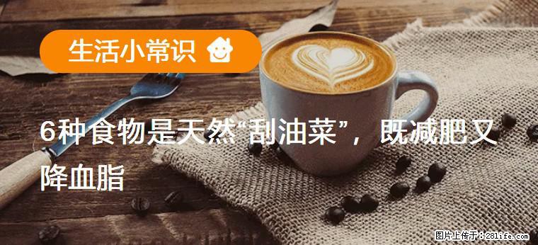 【生活小常识】6种食物是天然“刮油菜”，既减肥又降血脂 - 昭通生活资讯 - 昭通28生活网 zt.28life.net